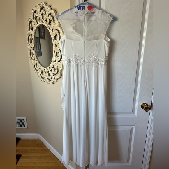 COPY - David’s Bridal Floor Length Wedding Gown - Picture 2 of 13